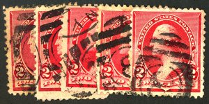 U.S. #220'S USED SET MIXED CONDITIONS