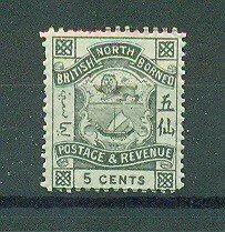 North Borneo sc# 40 mh cat value $3.00