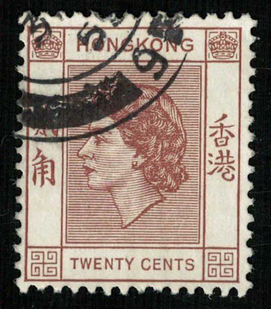 Queen Elizabeth II, Hong Kong, 20c (3365-T)