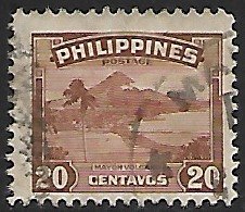 Philippines # 508 - Mayon Volcano - used  {GR34}