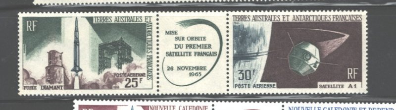 F.S.A.T. 1965 1st FRENCH SATELLITE #C20a