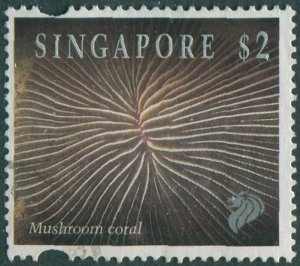 Singapore 1994 SG751 $2 Mushroom Coral FU