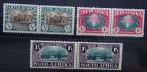 South Africa 1939 250th Anniversary of Huguenot Landing Set MM