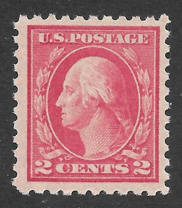 Doyle's_Stamps: Choice 1916 2c Washington, Scott #463**