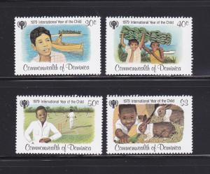 Dominica 613-616 Set MNH IYC