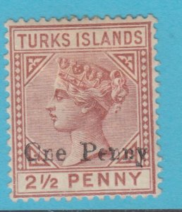 TURKS ISLANDS 55  MINT HINGED OG * NO FAULTS EXTRA FINE! - VOC