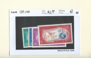 Laos 137-140  MNH