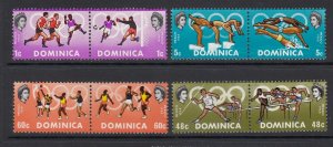 Dominica 233-6 Olympic Games mint