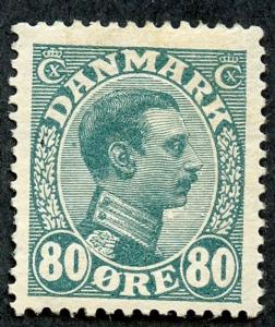 Denmark Sc# 126, MHR, SCV $50.00