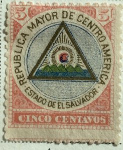 AlexStamps EL SALVADOR #176 VF Mint 