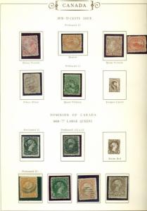 CANADA COLLECTION 1851-1974, in Weldo specialty album Mint & Used Scott $18,489.