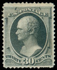 MOMEN: US STAMPS #154 MINT OG H