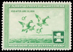 U.S. REV. DUCKS RW4  Mint (ID # 101991)