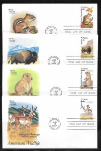 United States, 2286-2335, Wildlife Artcraft First Day Cover FDC