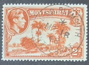 MONTSERRAT 1938 GVI  DEFINITIVE TWOPENCE  SG104a  USED