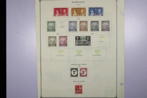 Barbados Small Remainder Collection on 6 Pages - E19