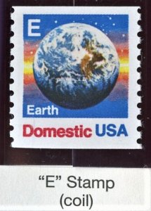 SCOTT #2279 E STAMP (COIL)  (OG/MNH) MOUNTED