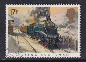 Great Britain  #1093  used   1985  Great Western Railway  17p