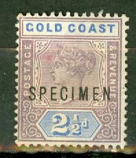 Gold Coast 29 mint SPECIMEN CV $19