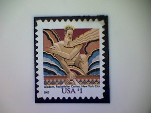 United States, Scott #3766, used(o), 2003, Wisdom, $1.00, multicolored