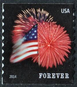 SC#4854 (49¢) Star Spangled Banner Coil Single (2014) SA