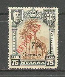 NYASSA Sc# 102 MH FVF Giraffe