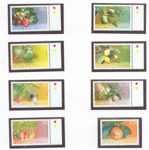 St. Lucia #1214-1227 Mint (NH) Single (Complete Set)