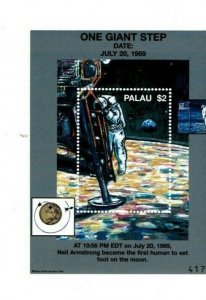 Palau - 1999 - Apollo - Souvenir Sheet - MNH