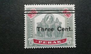 Malaya-Perak #68 unused no gum e206 10196