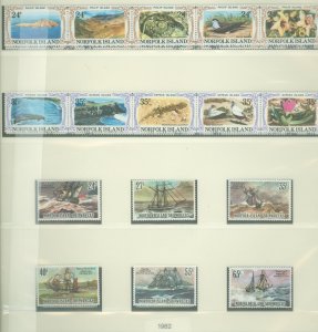 Norfolk Island #288/298 Mint (NH) Single (Complete Set) (Flowers)