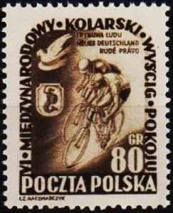 Poland. 1953 80g S.G.807 Unmounted Mint