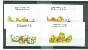 Samoa (Western Samoa) #1113-1116  Souvenir Sheet