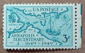 United States #984 3c Annapolis Tercentenary MNH (1949)