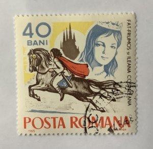 Romania 1965 Scott 1757 CTO - 40b, Fairy Tales,  Fat Frumos