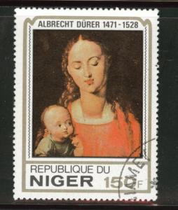 Niger Scott 464 used CTO 1979 Art  stamp