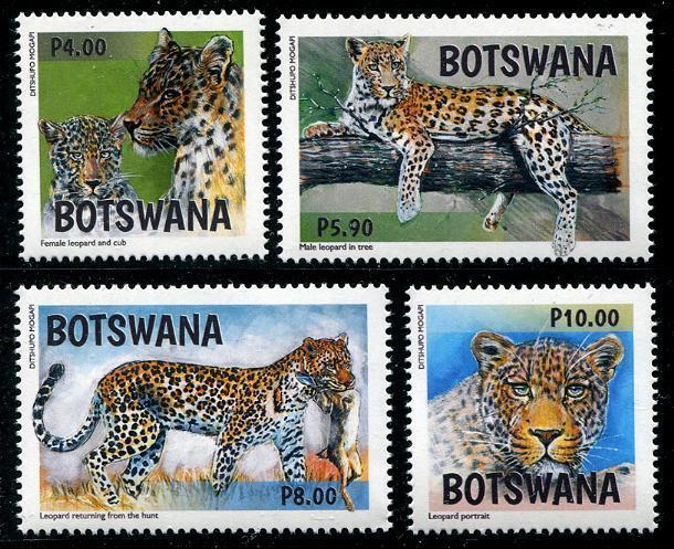 HERRICKSTAMP NEW ISSUES BOTSWANA Leopards The Big Five 2017