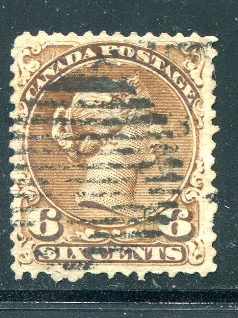 Canada #27  Used  F-VF   - Lakeshore Philatelics