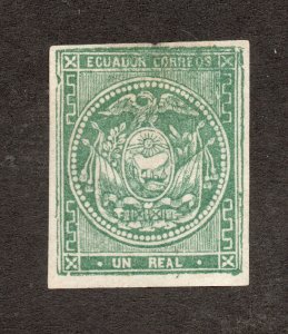 Ecuador - Sc# 5 MNG (sm ding at top)        -         Lot 1123268