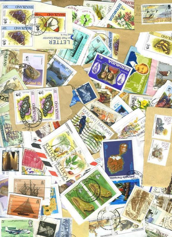 FIVE POUNDS FUN AND PROFIT MIX 10000+ stamps, $2000+ cat