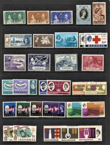 STAMP STATION PERTH - Bahamas #Omnibus Selection-32 Stamps MNH/MLH/FU CV$28.00