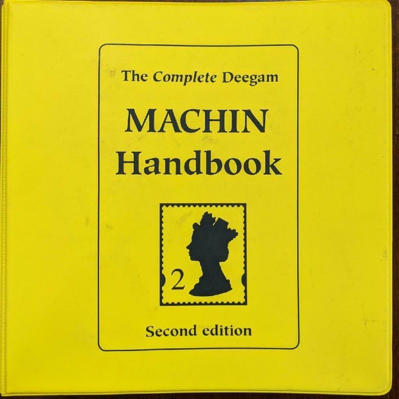 Stamps Literature Complete Deegam Machin Handbook 1996 Second Edition Philatelic