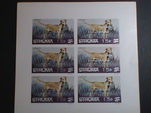 ​ ​STROMA-1969 EUROPA- EMERGENCY STRIKES IMPER MNH MINI SHEET-VERY FINE