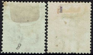 MALTA 1863 QV ½D 2 SHADES WMK CROWN CC PERF 14 