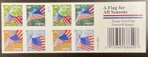 4785c Flag for All Seasons  MNH Pane of 20 Forever Plate S1111 FV $13.20   2013