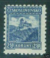 Czechoslovakia Scott 111 MH* stamp CV$3