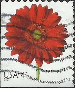 # 4181 USED RED GERBERA DAISY