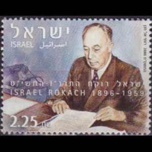 ISRAEL 2008 - Scott# 1713 Mayor Rokach Set of 1 NH