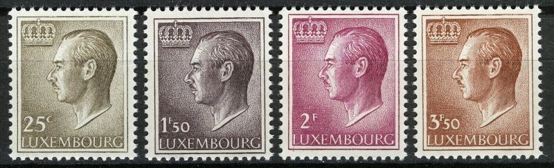 Luxembourg 1966 MNH Stamps Scott 418-425 Grand Duke