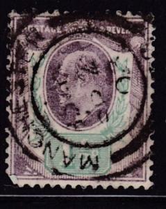 Great Britain 1902 King Edward VII 1/2d violet&green VF/Used(*)