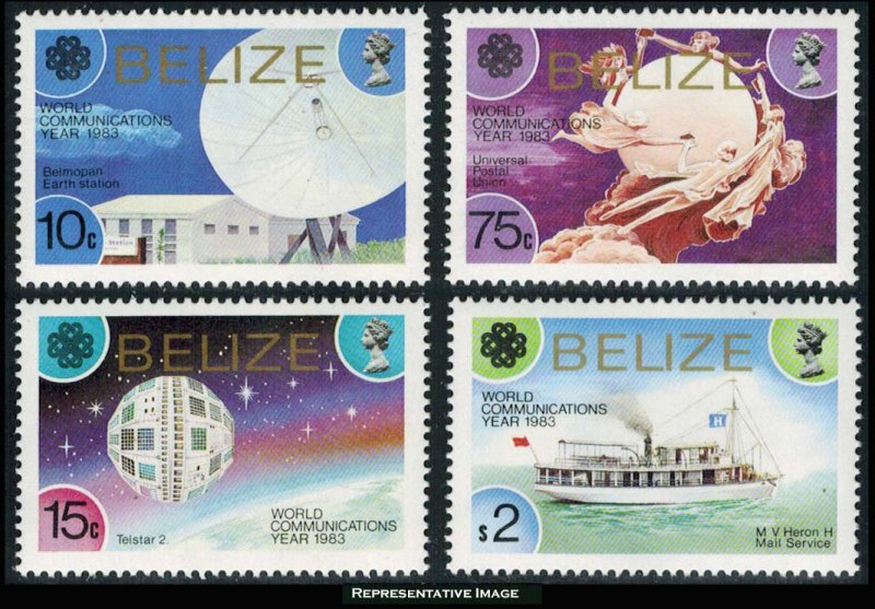 Belize Scott 685-688 Mint never hinged.